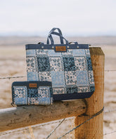 Wrangler Paisley Carry Tote Bag Set
